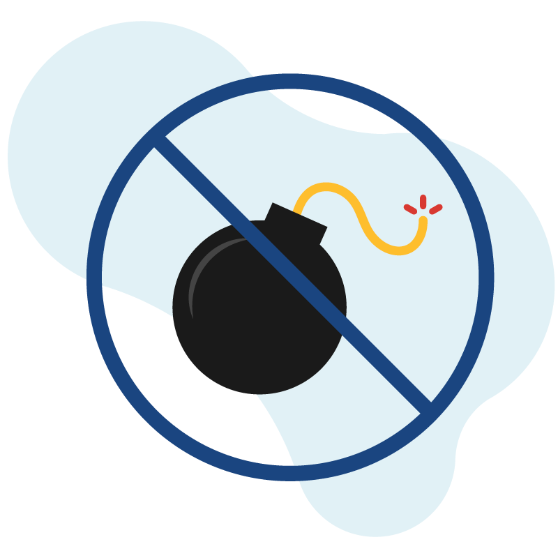 no-bombs icon